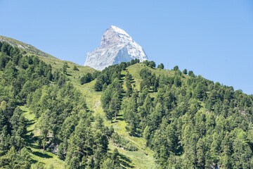 Matterhorn peak, Zermatt,  Switzerland