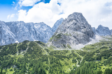 Zugspitze in Bavaria, Germany