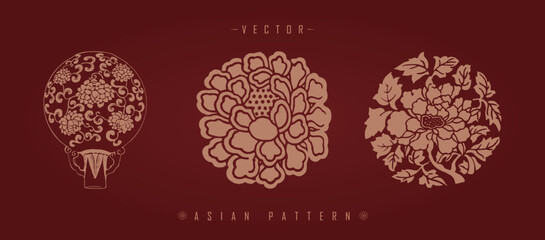 Chinese traditional decorative pattern