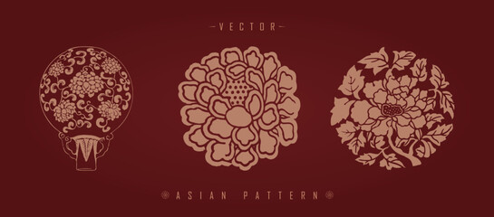 Chinese traditional decorative pattern