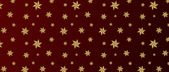 Seamless vector holiday decoration. Winter season silver and gold ornaments isolated on transparent. Strings with sparkling glitter stars, snowflakes and balls. For Christmas banners, party posters.