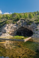 Fototapeta na wymiar La Grotta di Tiberio - Sperlonga - Latina - Lazio - Italia