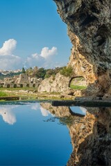 Fototapeta na wymiar La Grotta di Tiberio - Sperlonga - Latina - Lazio - Italia