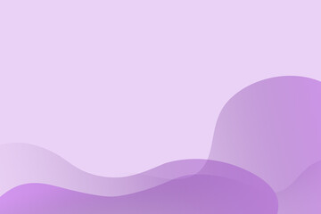 modern light pastel violet background with waves and free space for text
