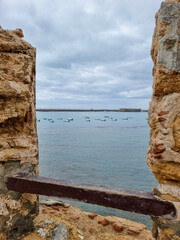 panorama della città di cadice