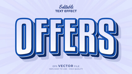 Super promo for big sale typography premium editable text effect