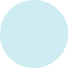 Circle line colorful. Technology symbol