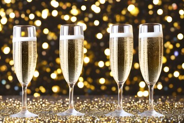 キラキラのシャンパン