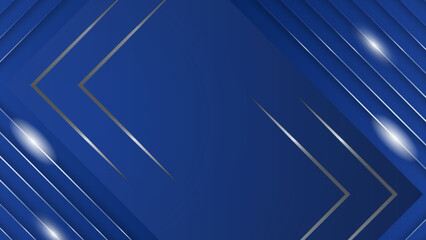 Abstract dark blue background with overlap layers and metal texture. Vector abstract graphic design banner pattern presentation background wallpaper web template.