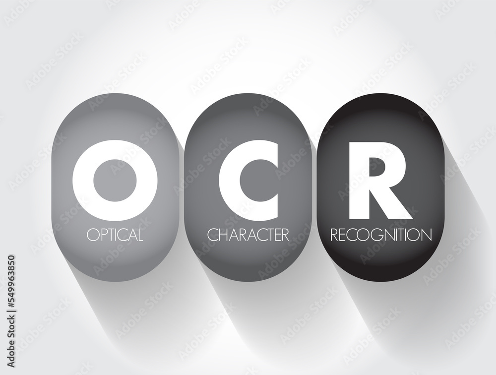 Poster ocr - optical character recognition is the process that converts an image of text into a machine-rea