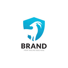 goat logo icon vector template. design art vector template.