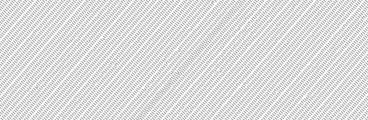 Diagonal dashed lines pattern on white background. Dotted lines pattern for backdrop and wallpaper template. Simple realistic broken lines with repeat stripes texture. Geometric background, vector