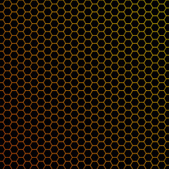 pattern honeycomb black background