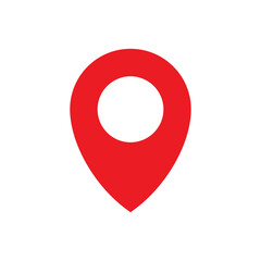 pin locator icon vector design template simple and modern