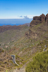 paisaje volcánico de las islas canarias 