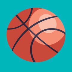 basketball ball vector illustration