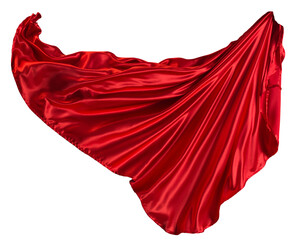 Red cloth flutters - 549973812
