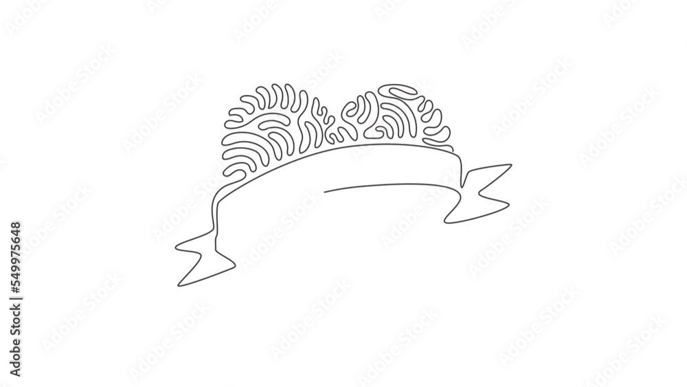 Poster animated self drawing of continuous one line draw text lettering calligraphy composition vector post