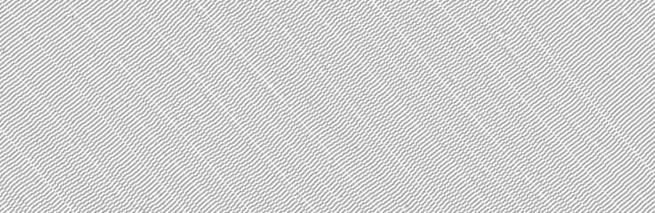 Diagonal dashed lines pattern on white background. Dotted lines pattern for backdrop and wallpaper template. Simple realistic broken lines with repeat stripes texture. Geometric background, vector