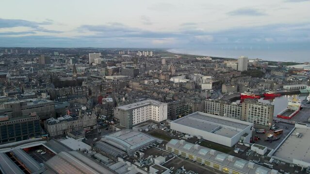 Aberdeen City In Scotland