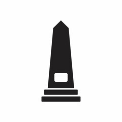 monument icon illustration isolated sign symbol