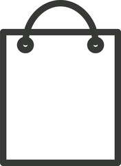 Shopping bag icon