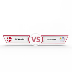 Denmark VS Uruguay Match