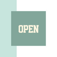 Open Promotion design 