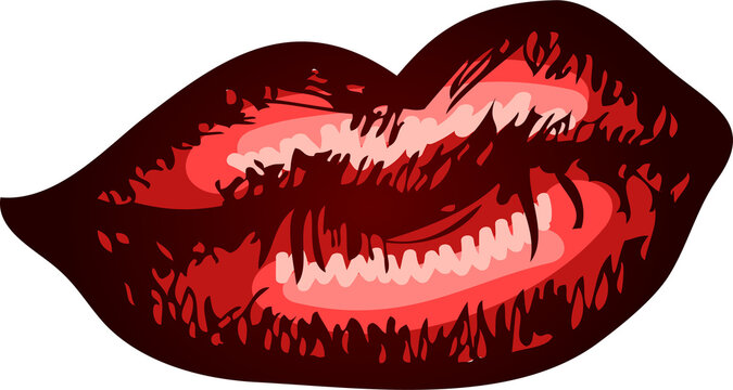 Lips illustration