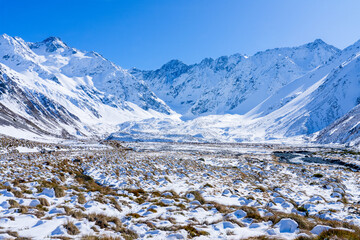 Arrowsmith Range from upper Cameron Valley