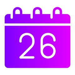 boxing day gradient icon