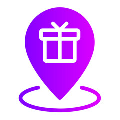 Prize Locations gradient icon