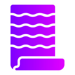 wrapping paper gradient icon