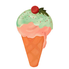 ice cream cone