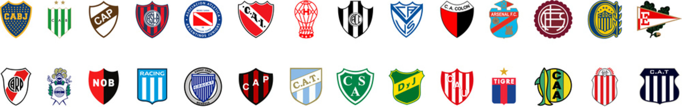 Argentine Primera Division Liga Profesional 2022-23. Boca Juniors, River Plate, Newells Old Boys, Club de Gimnasia y Esgrima La Plata, Atletico Platense,, etc. Kyiv, Ukr - Nov 29, 2022