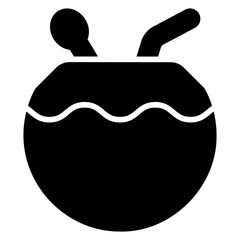 Coconut Drink Icon