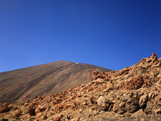 Fototapeta na wymiar The Teide National Park in Tenerife