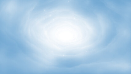 Heavenly Space Cloud infinite background with nebula and stars