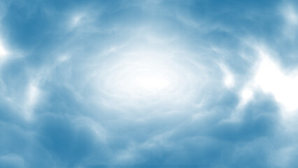 Heavenly Space Cloud infinite background with nebula and stars