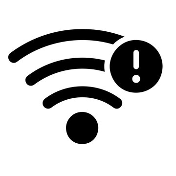 No Wifi Glyph Icon