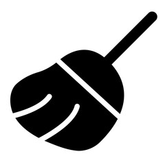 broom glyph icon