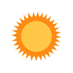 shining sun, spherical sun icon,cartoon text frame,Various circular speech bubbles, conversation