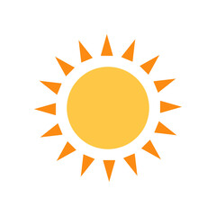 shining sun, spherical sun icon,cartoon text frame,Various circular speech bubbles, conversation