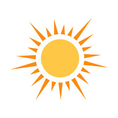 shining sun, spherical sun icon,cartoon text frame,Various circular speech bubbles, conversation