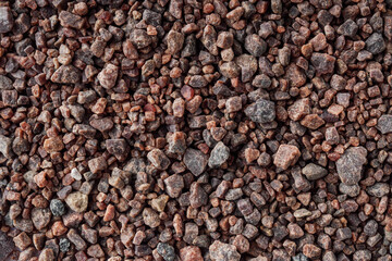 crystalline black Himalayan salt on a white background
