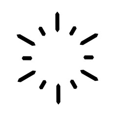 shining sun, spherical sun icon,cartoon text frame,Various circular speech bubbles, conversation