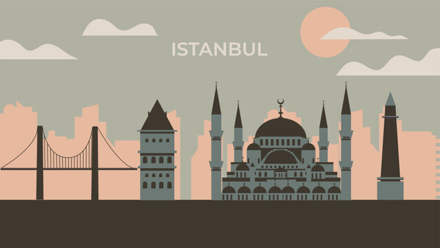 Istanbul city turkey