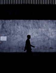 silhouette of a person