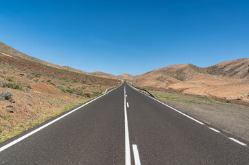 road in mountains