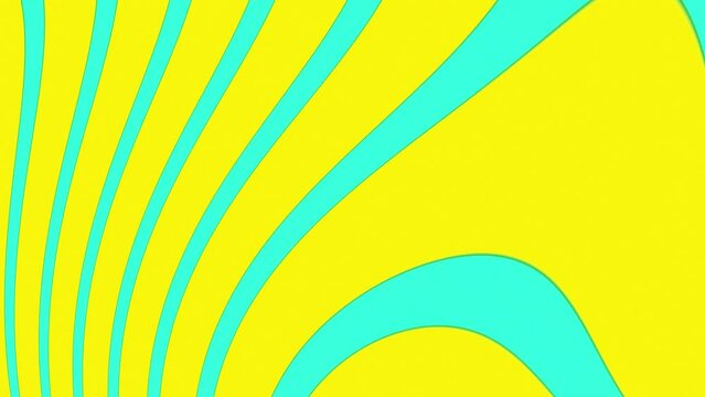 animated abstrack background twirl on retro color and vintage style art